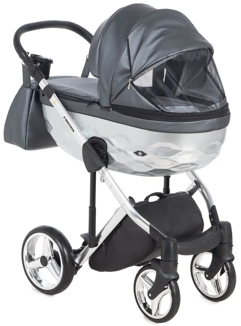 Carucior modular 2in1 Adamex Chantal Star 103 (Grey)