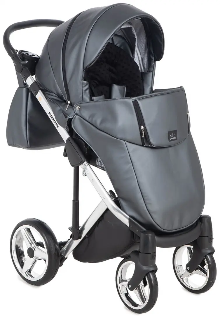 Carucior modular 2in1 Adamex Chantal Star 103 (Grey)