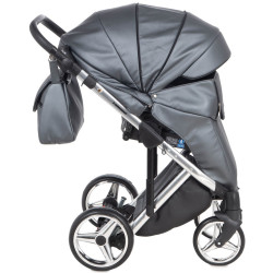 Carucior modular 2in1 Adamex Chantal Star 103 (Grey) Thumb