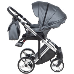 Carucior modular 2in1 Adamex Chantal Star 103 (Grey) Thumb