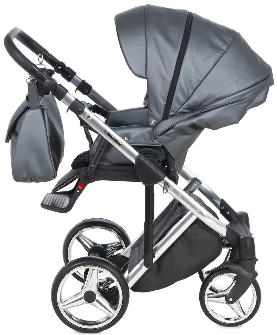 Carucior modular 2in1 Adamex Chantal Star 103 (Grey)