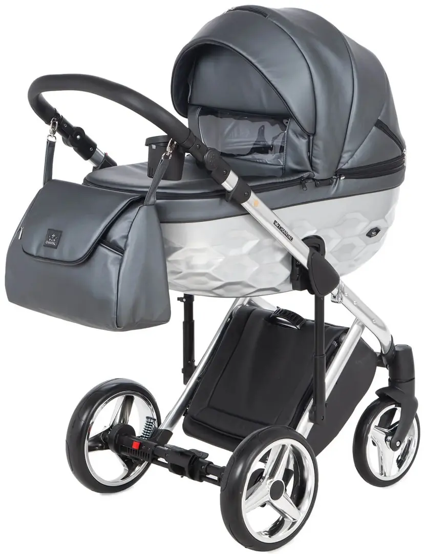 Carucior modular 2in1 Adamex Chantal Star 103 (Grey)