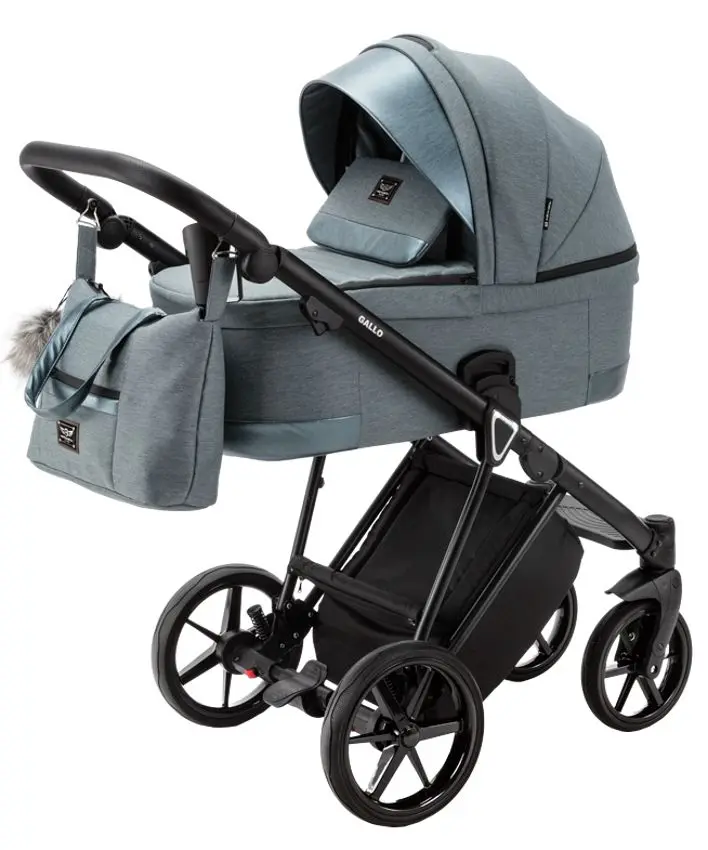 Коляска модульная 2в1 Adamex Gallo GA-5 (Aquamarine)