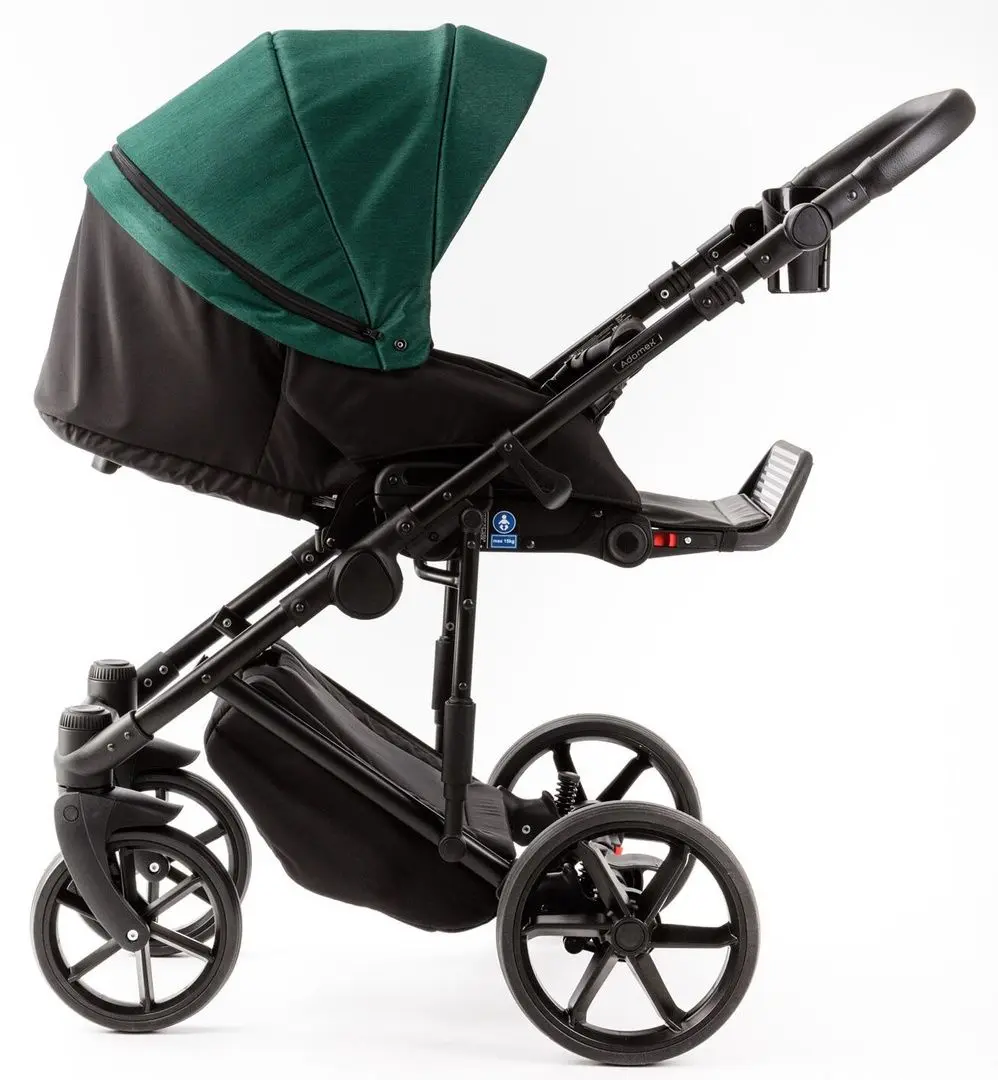 Carucior modular 2in1 Adamex Locco Light LL-TK52 (Green) - 2