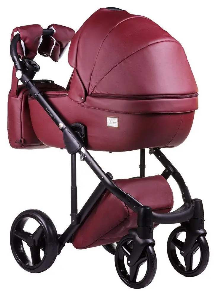 Carucior modular 2in1 Adamex Luciano Deluxe Q105 (Bordeaux)