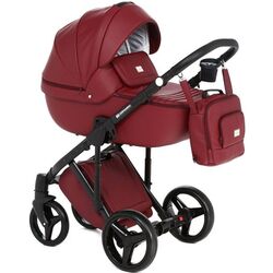 Коляска модульная 2в1 Adamex Luciano Deluxe Q105 (Bordeaux)