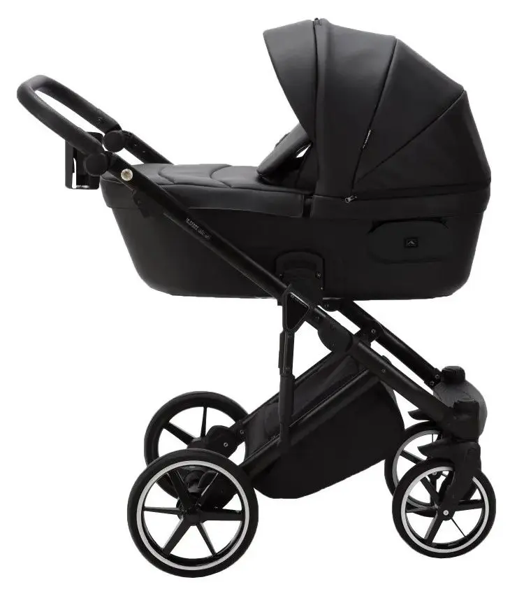 Carucior modular 2in1 Adamex Lumi Air Eco L-SA2 (Black) - 2