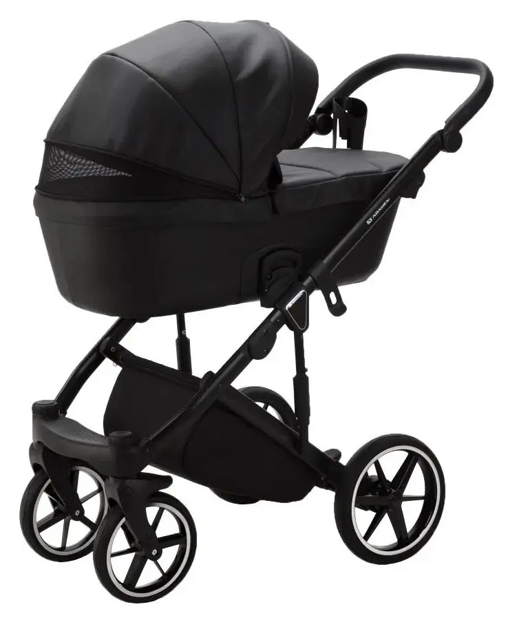 Carucior modular 2in1 Adamex Lumi Air Eco L-SA2 (Black) - 3