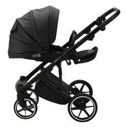 Carucior modular 2in1 Adamex Lumi Air Eco L-SA2 (Black) Thumb