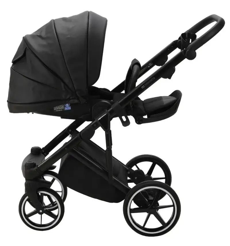 Carucior modular 2in1 Adamex Lumi Air Eco L-SA2 (Black) - 4