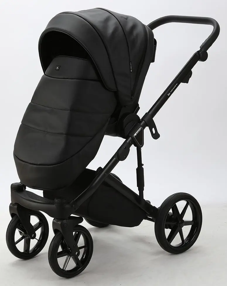 Carucior modular 2in1 Adamex Lumi Air Eco L-SA2 (Black) - 6