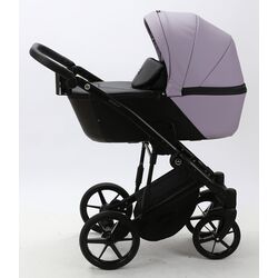 Коляска модульная 2в1 Adamex Mobi Air SD20 (Black/Purple) Thumb