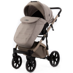 Carucior modular 2in1 Adamex Nola Natura N-4 (Cappuccino) Thumb