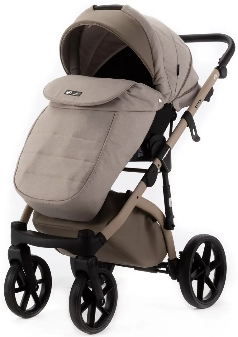 Carucior modular 2in1 Adamex Nola Natura N-4 (Cappuccino) - 6