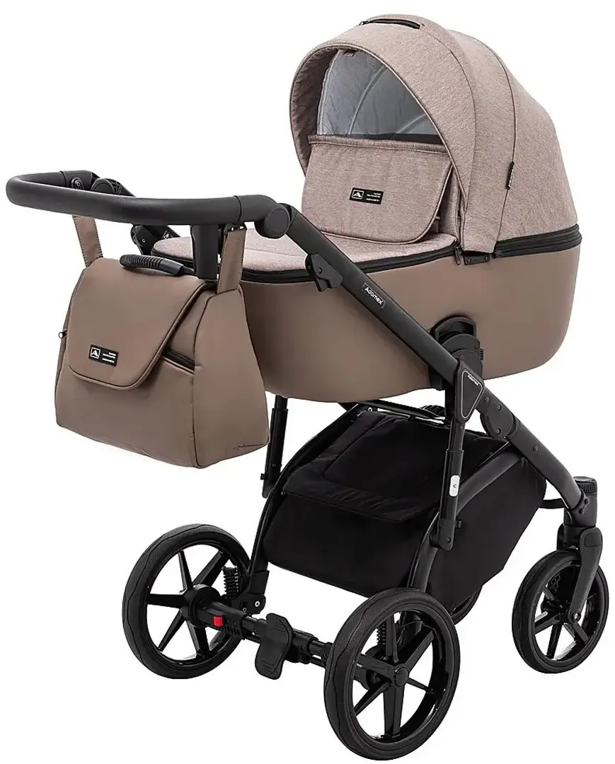 Carucior modular 2in1 Adamex Nola PS-15 (Dark Cappuccino)