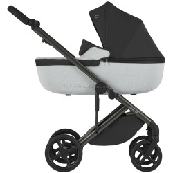 Коляска модульная 2в1 Anex Eli No.5 (Black/Grey)