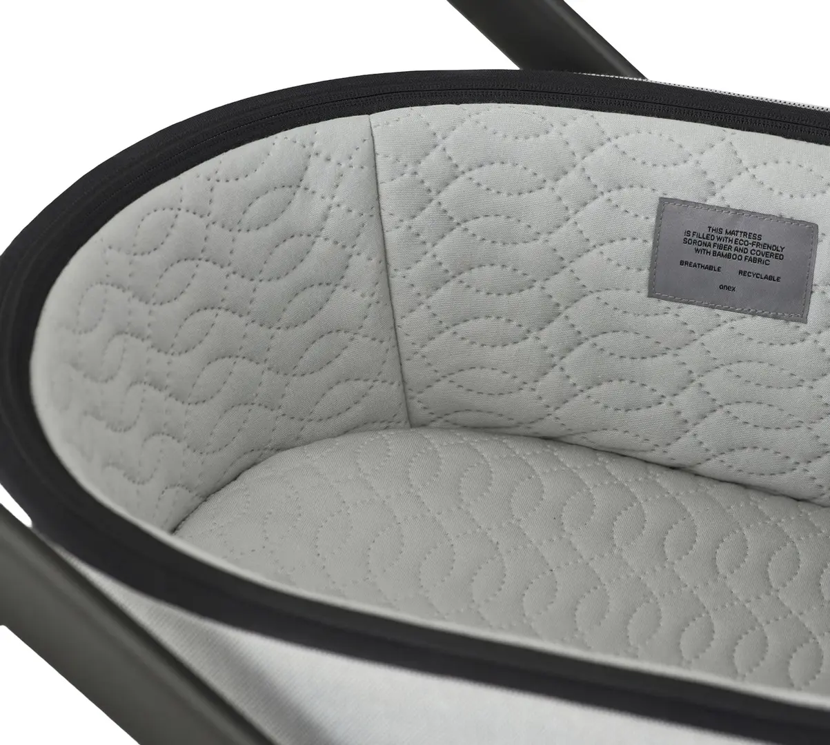 Коляска модульная 2в1 Anex Eli No.5 (Black/Grey)