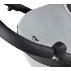Коляска модульная 2в1 Anex Eli No.5 (Black/Grey) Thumb