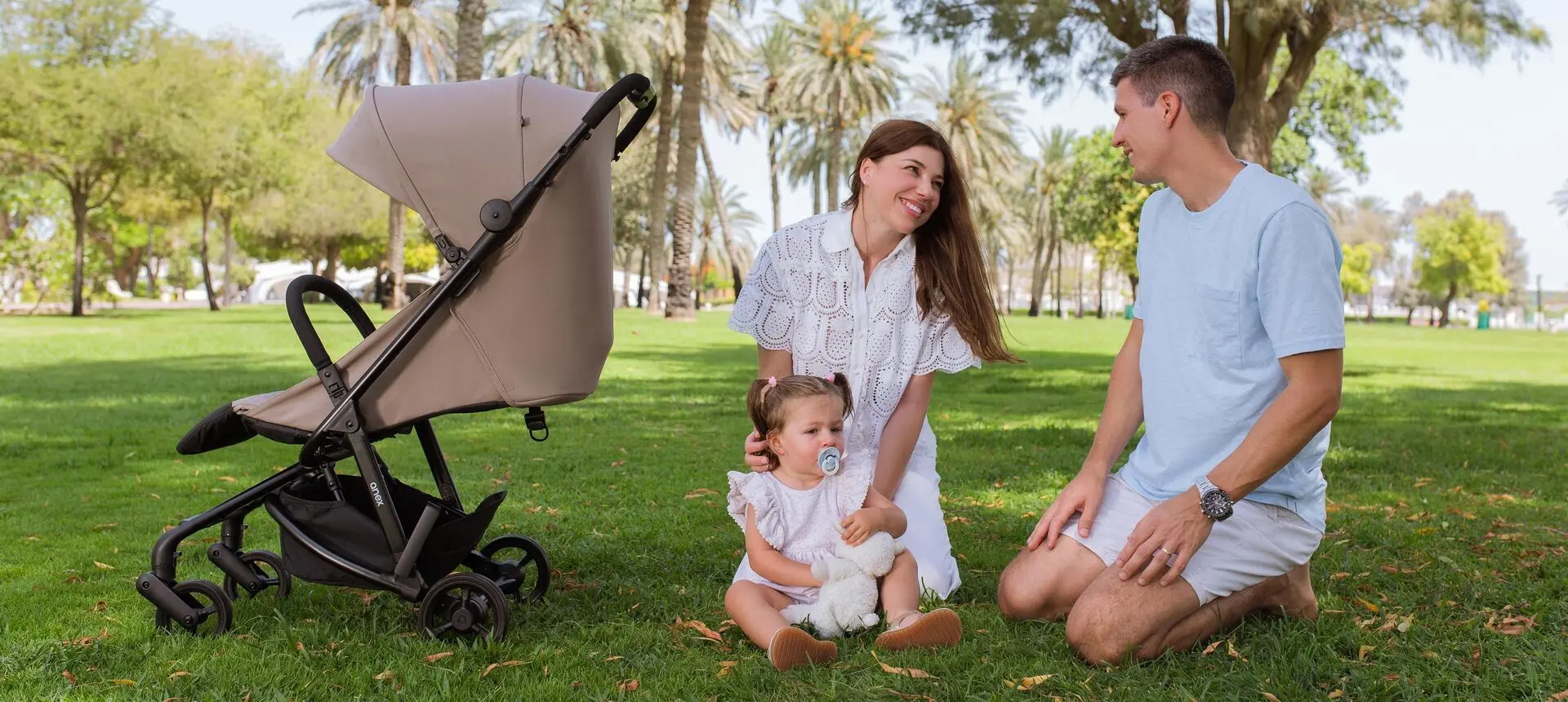 Коляска прогулочная Anex Air-Z Az-06 (Ivory) - 3