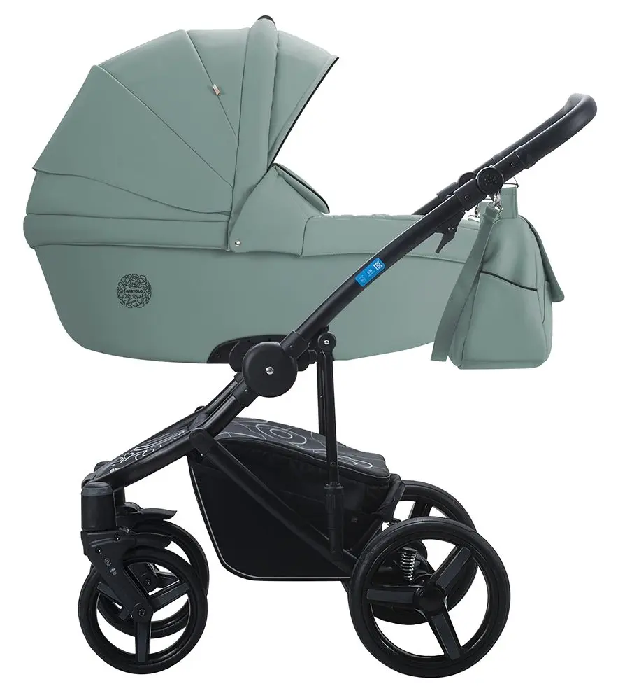 Carucior universal 2in1 AroTeam Bartolo Prima 08 (Grey-Green)