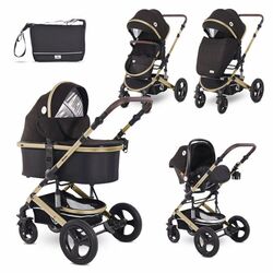 Carucior modular 3in1 Bertoni (Lorelli) Boston (Black) Thumb