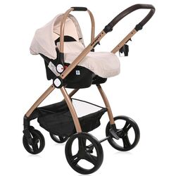 Carucior modular 3in1 Bertoni (Lorelli) Infinity (Beige) Thumb