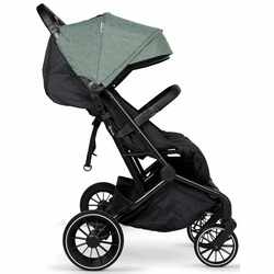 Коляска для двойни BabyGo GoTwice (Green/Black) Thumb