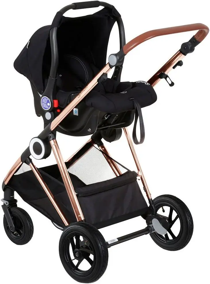 Коляска модульная 3в1 BabyGo Halime Air (Black/Anthracite) - 5