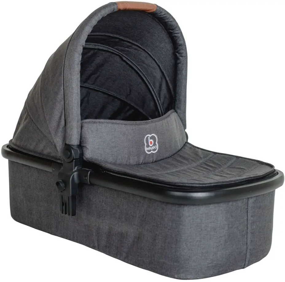 Carucior modular 3in1 BabyGo Simplex (Grey Melange)