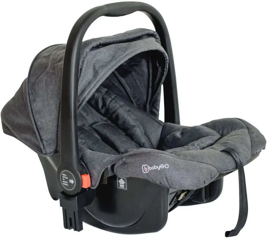 Carucior modular 3in1 BabyGo Simplex (Grey Melange)