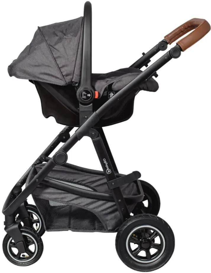 Carucior modular 3in1 BabyGo Simplex (Grey Melange)