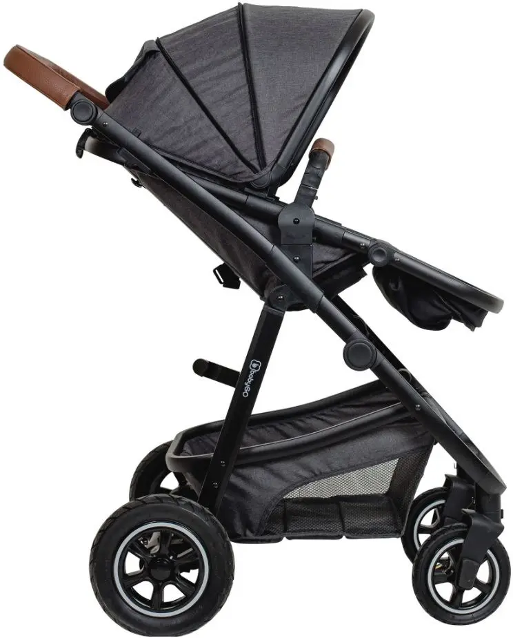 Carucior modular 3in1 BabyGo Simplex (Grey Melange)