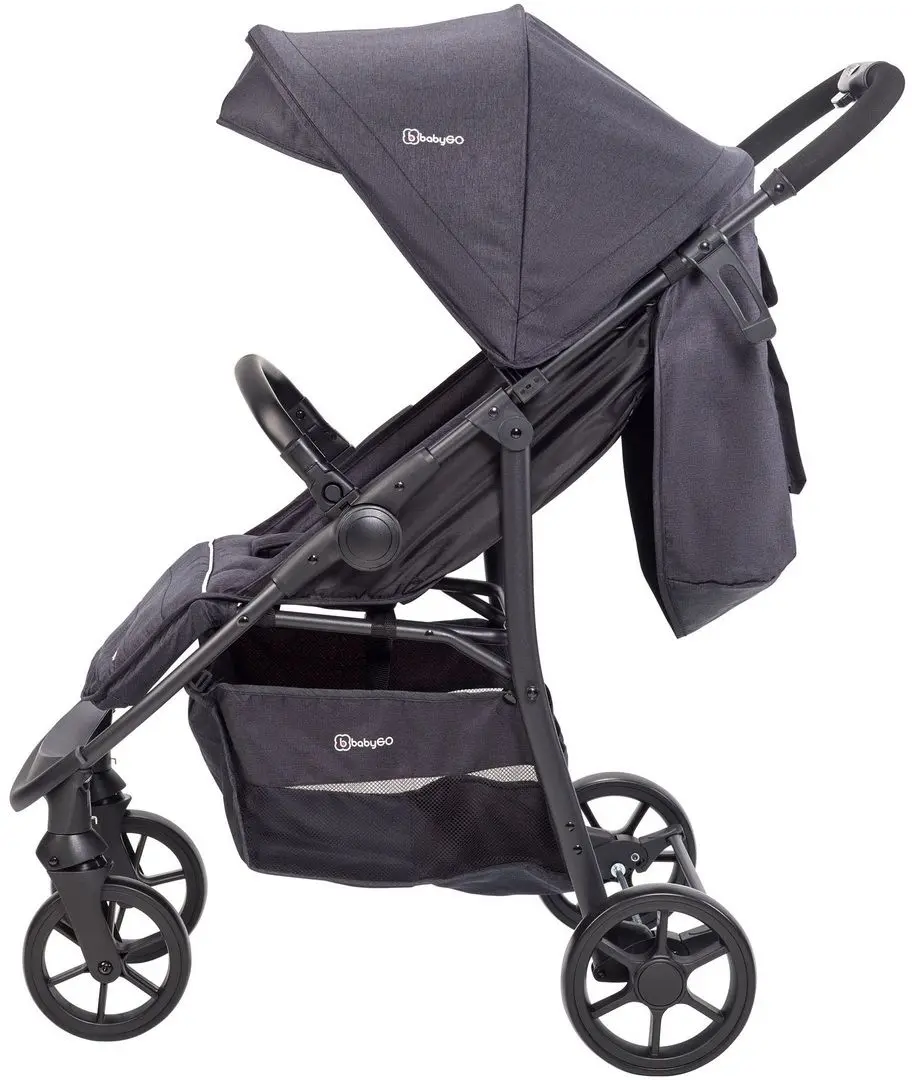 Carucior modular 3in1 BabyGo Style (Black)