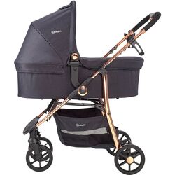 Carucior modular 3in1 BabyGo Style (Black/Rosegold)