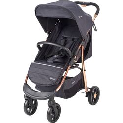 Carucior modular 3in1 BabyGo Style (Black/Rosegold) Thumb