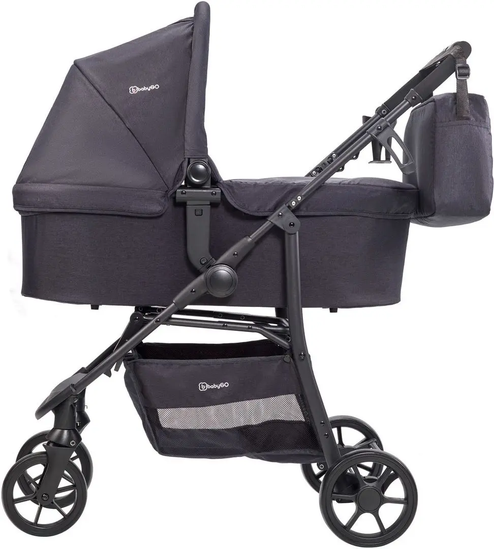 Carucior modular 3in1 BabyGo Style (Black)