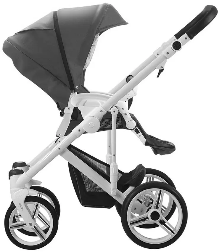 Carucior 3in1 Bebetto Magnum Lux LJ195 (Grey)