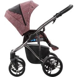 Carucior modular 2in1 Bebetto Bresso Premium Class Dark 03 (Grey/Rose) Thumb