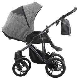 Carucior modular 2in1 Bebetto Bresso Premium Class Dark 03 (Grey/Rose) Thumb