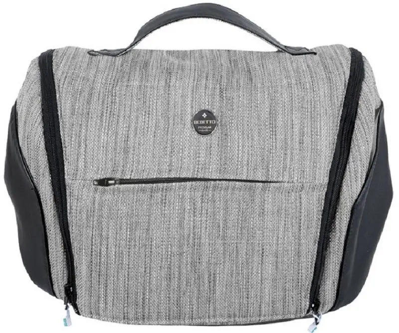 Carucior modular 2in1 Bebetto Bresso Premium Class Dark 03 (Grey/Rose)