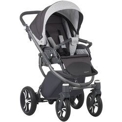 Carucior modular 2in1 Bebetto Holland w08 Graphite Frame (Grey) Thumb