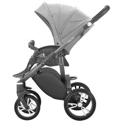 Carucior modular 2in1 Bebetto Holland w08 Graphite Frame (Grey) Thumb