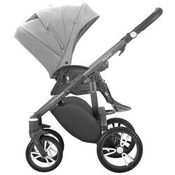 Carucior modular 2in1 Bebetto Holland w08 Graphite Frame (Grey) Thumb