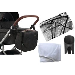 Carucior modular 2in1 Bebetto Luca Standard 15 (Red/Silver) Thumb