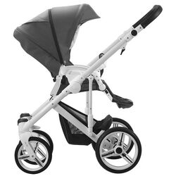 Carucior modular 2in1 Bebetto Magnum 148 Black Frame (Beige) Thumb