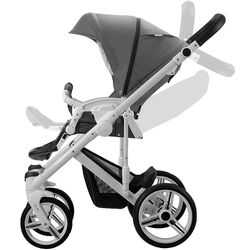 Carucior modular 2in1 Bebetto Magnum 148 Black Frame (Beige) Thumb