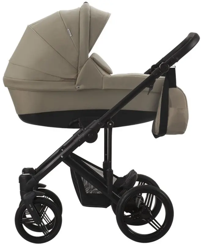 Carucior modular 2in1 Bebetto Magnum 148 Black Frame (Beige)