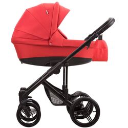 Carucior modular 2in1 Bebetto Magnum Lux 04 (Red/Black)