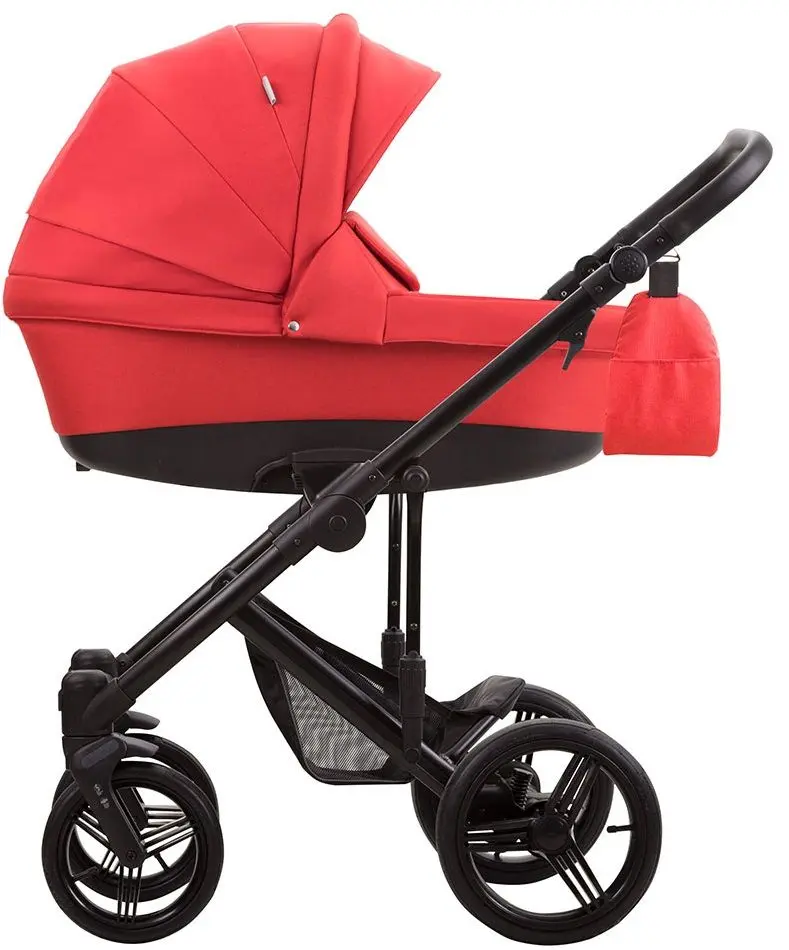 Carucior modular 2in1 Bebetto Magnum Lux 04 (Red/Black)