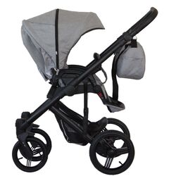 Carucior modular 2in1 Bebetto Magnum Lux 07 (Beige/Black) Thumb